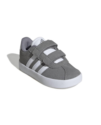 ID9159 SCARPA BAMBINO ADIDAS grigia in camoscio 
