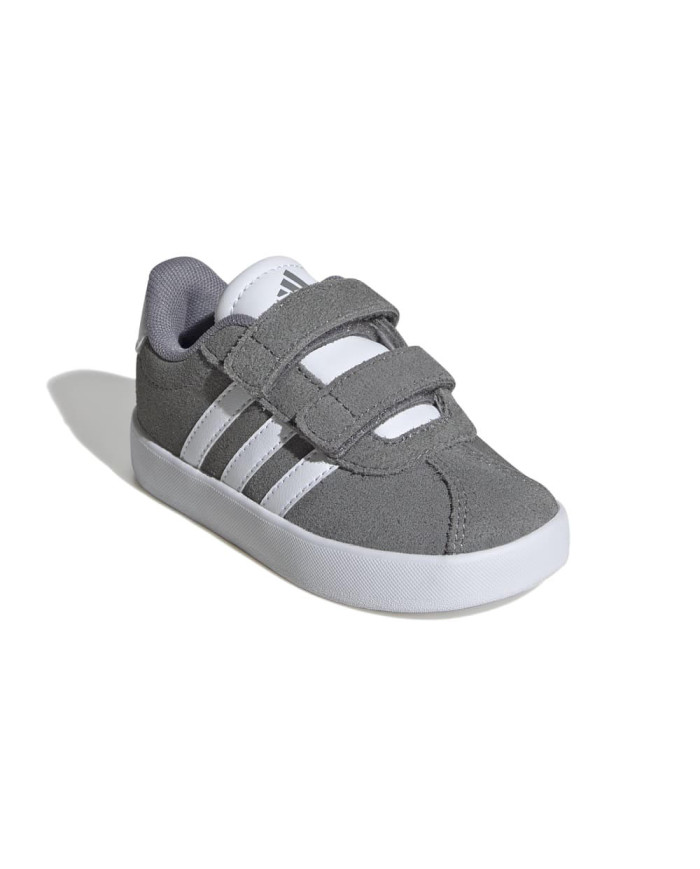ID9159 SCARPA BAMBINO ADIDAS grigia in camoscio 
