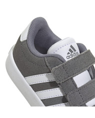 ID9159 SCARPA BAMBINO ADIDAS grigia in camoscio 
