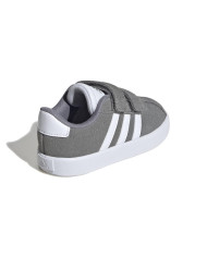 ID9159 SCARPA BAMBINO ADIDAS grigia in camoscio 
