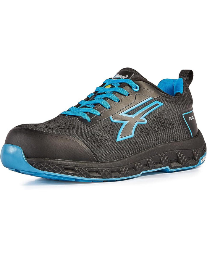 U-POWER Scarpe Antinfortunistiche da Lavoro Deon RE20036 NERO E BLU
