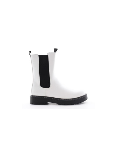 Wcubed Stivaletti 42647 bianchi e dettagli neri 
