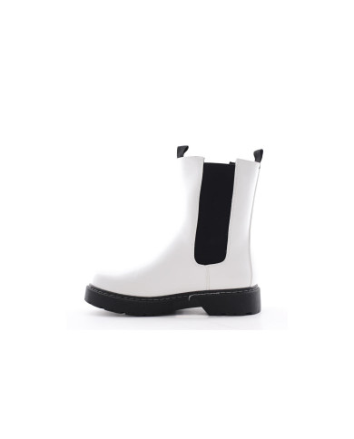 Wcubed Stivaletti 42647 bianchi e dettagli neri 
