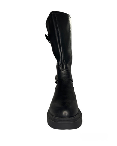 Wcubed stivaletto nero in sintetico 44824 
