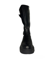 Wcubed stivaletto nero in sintetico 44824 
