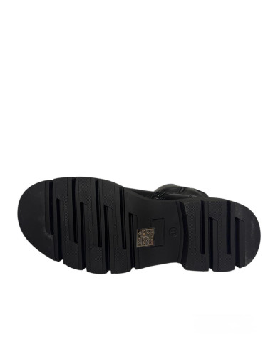Wcubed stivaletto nero in sintetico 44824 

