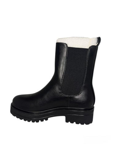 Wcubed stivaletto modello Beatles nero con elastico 
