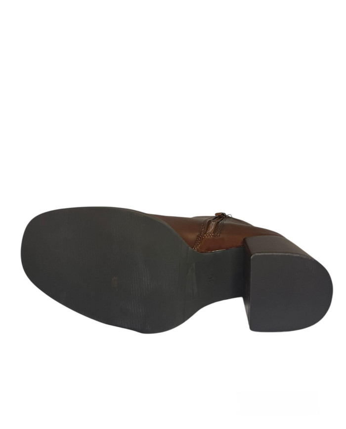 Wcubed Tronchetti 42679 marrone e nero con tacco 
