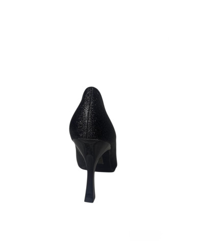 SCARPE CON TACCO A PUNTA GITTERATI CON TALLONE CHIUSO 

