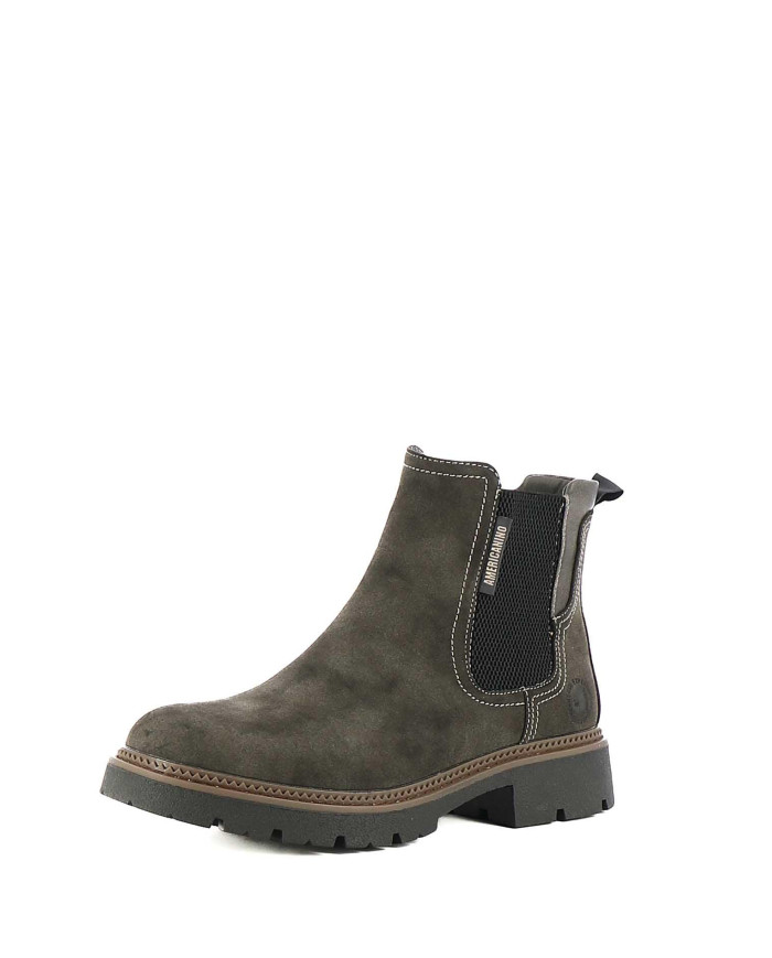 Stivaletti Americanino da uomo AMM521X35 con chiusura lampo 
