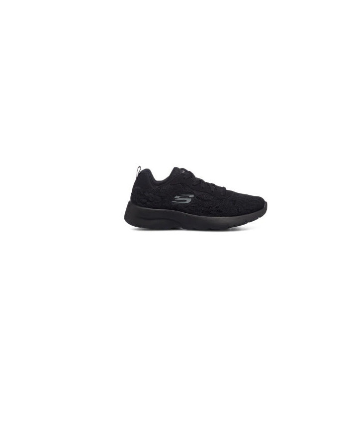 Scarpe da ginnastica nere da donna con suola Memory Foam Skechers Dynamight 2.0 Homespun
