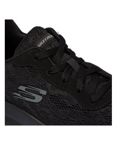 Scarpe da ginnastica nere da donna con suola Memory Foam Skechers Dynamight 2.0 Homespun
