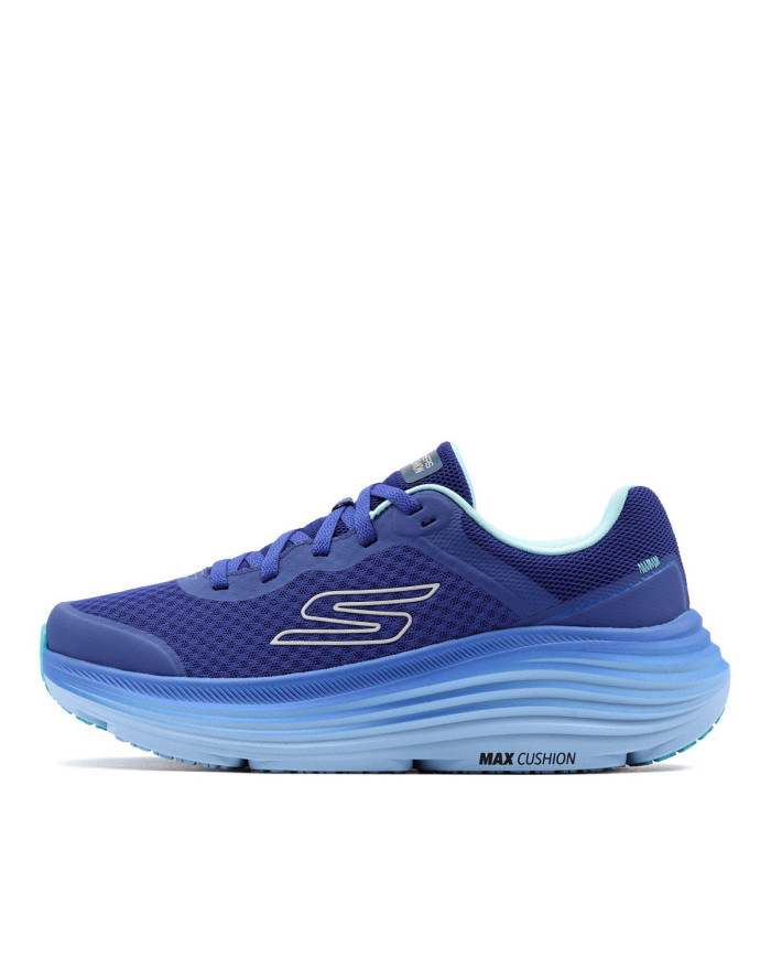 Sneakers Skechers Gorun 220613 Max Cushioning Endeavour in tela blu 
