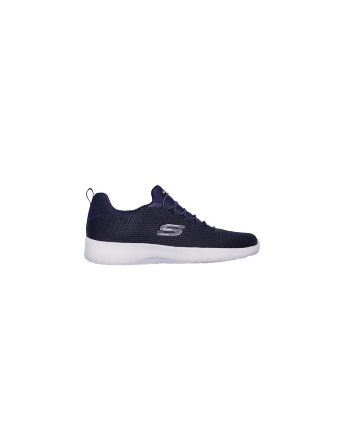 skechers memory foam 58360 nere in tela con lacci finti elasticizzati
