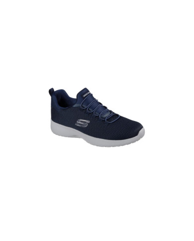 skechers memory foam 58360 nere in tela con lacci finti elasticizzati
