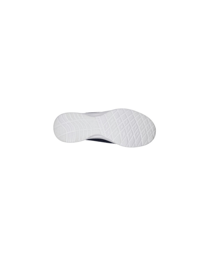 skechers memory foam 58360 nere in tela con lacci finti elasticizzati
