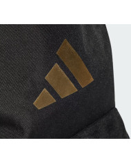 ADIDAS ZAINO IS7048 nero con dettaglio oro 
