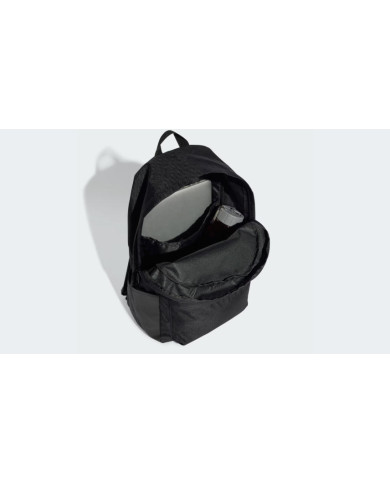 ADIDAS ZAINO IS7048 nero con dettaglio oro 
