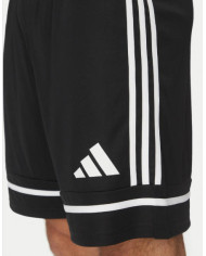 Pantaloncini sportivi Squadra 25 JN5469 Nero Regular Fit

