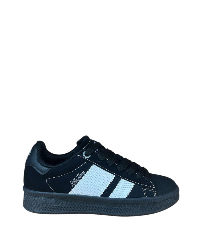 Rifle sneakers RFW514H55 nero in camoscio 
