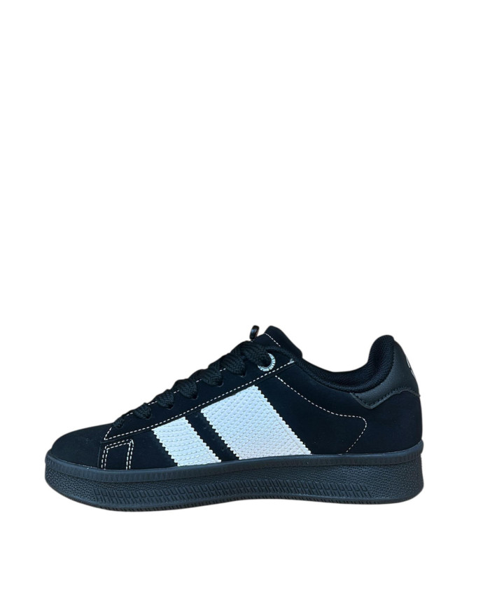 Rifle sneakers RFW514H55 nero in camoscio 
