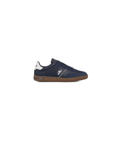 Sneakers casual da uomo blu con dettagli bianchi e logo Americanino
