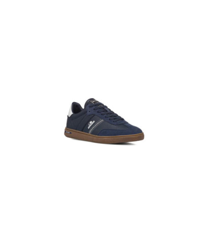 Sneakers casual da uomo blu con dettagli bianchi e logo Americanino
