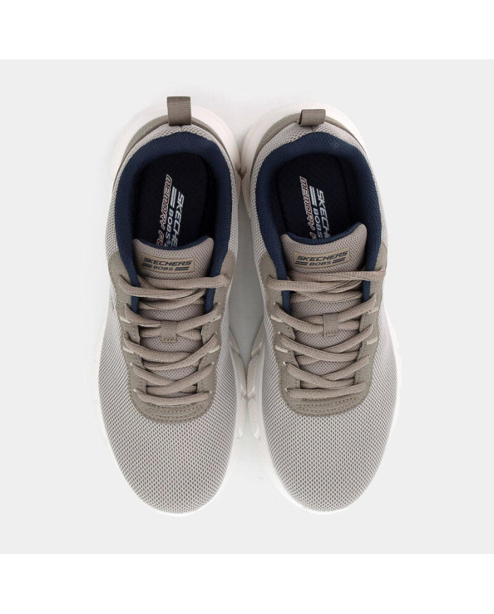 SNEAKERS SKECHERS BOB SPORT 118109\TPE IN TELA TAUPE 

