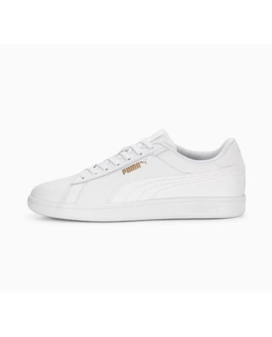Sneakers UNISEX total white Puma Smash 3.0 L
