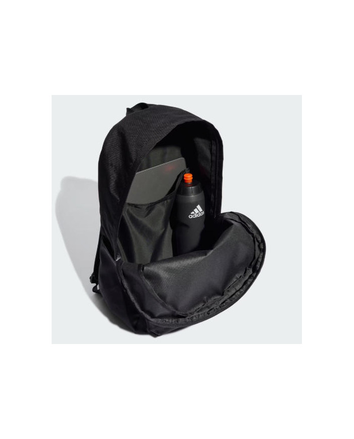 ADIDAS ZAINO JI6953 nero con logo bianco 
