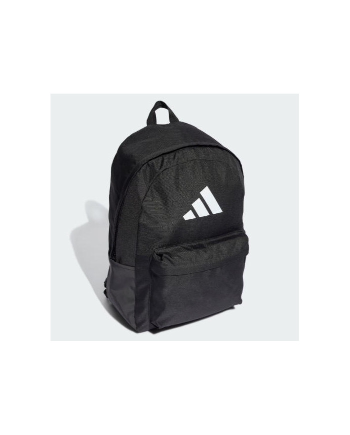ADIDAS ZAINO JI6953 nero con logo bianco 
