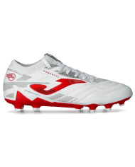 SCARPE JOMA CALCIO POWS2502FG BIANCHE E ROSSE 
