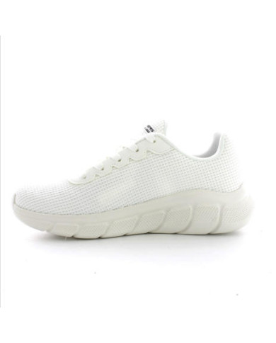 SKECHERS BOB SPORT 117679/OFWT bianche in tela
