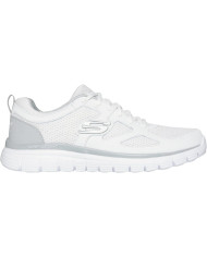 Skechers Uomo Burns - Agoura Sneaker 52635 WGY Bianco grigio
