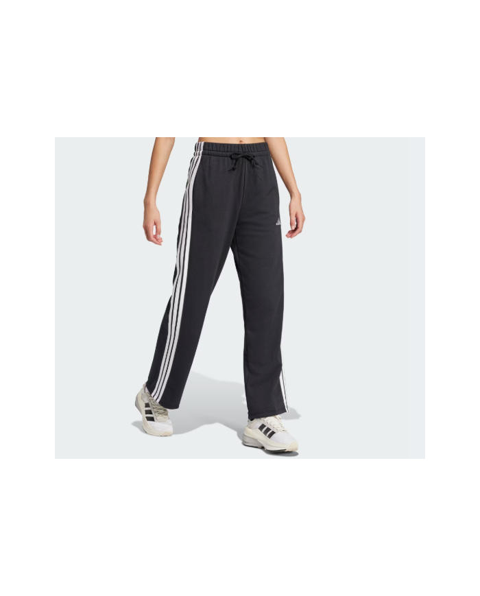Pantaloni adidas da donna Basic a strisce bianche
