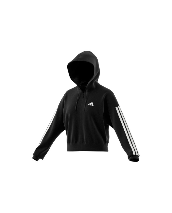 Adidas Felpa color nero unisex  basic 3stripes
