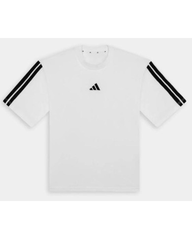t-shirt donna di color bianco adidas JE1211
