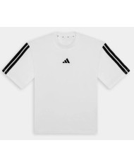 t-shirt donna di color bianco adidas JE1211
