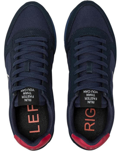 SUN68 TOM SOLID Z45101 NAVY BLU/BORDEAUX
