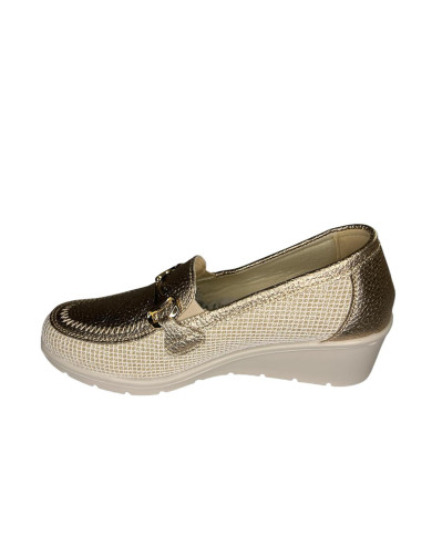 Mocassini Moenia F8572 beige o neri 
