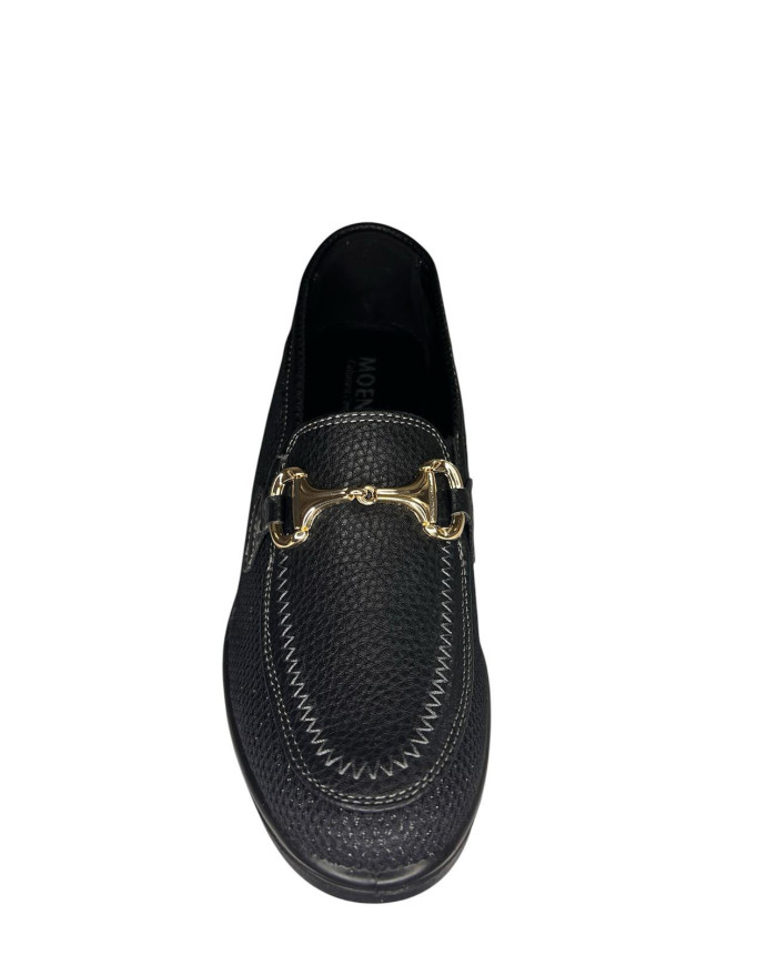 Mocassini Moenia F8572 beige o neri 
