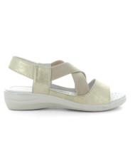 SCIOCCANTE MIN9142 sandalo da donna colore oro.
