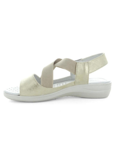 SCIOCCANTE MIN9142 sandalo da donna colore oro.
