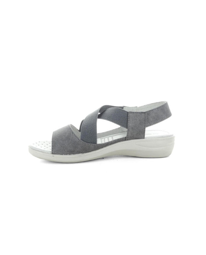 SCIOCCANTE MIN9142 sandalo da donna colore grigio.
