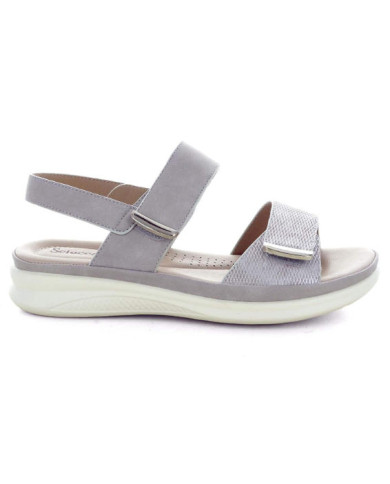 SCIOCCANTE MIN-A3321 sandali da donna colore grigio.
