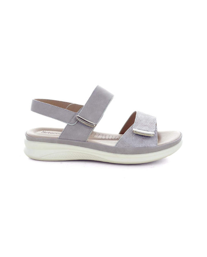 SCIOCCANTE MIN-A3321 sandali da donna colore grigio.
