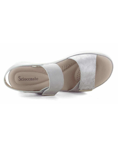 SCIOCCANTE MIN-A3321 sandali da donna colore grigio.
