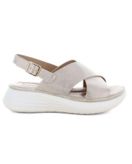 SCIOCCANTE MIN-A3301 sandali da donna colore platino.

