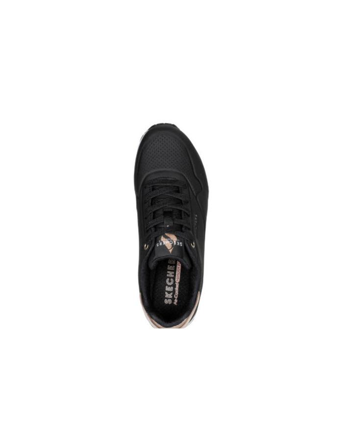 Skechers Los Angeles nero da donna con dettaglio cromato 177094/BLK 

