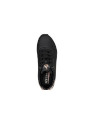 Skechers Los Angeles nero da donna con dettaglio cromato 177094/BLK 
